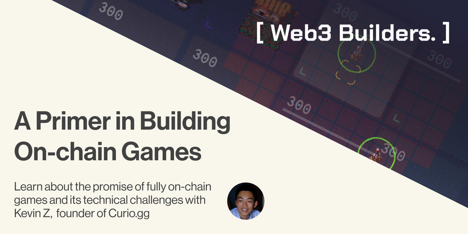 [W3B] Investing in Web 3.0 & Start Ups (Tonight) + Curio On-chain Gaming (Tmrw)